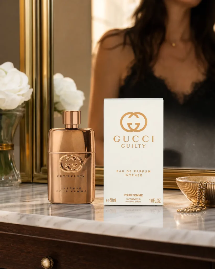 Gucci Guilty Intense Pour Femme Edp Spray - sfeerfoto kaptafel