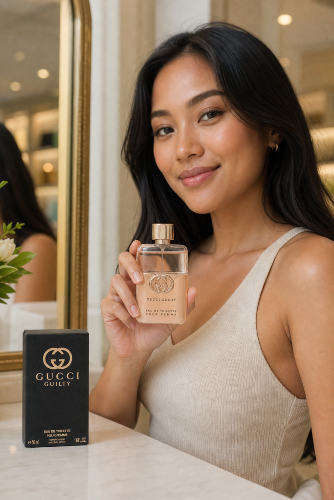 Gucci Guilty Pour Femme Eau de toilette - sfeerfoto in gebruik