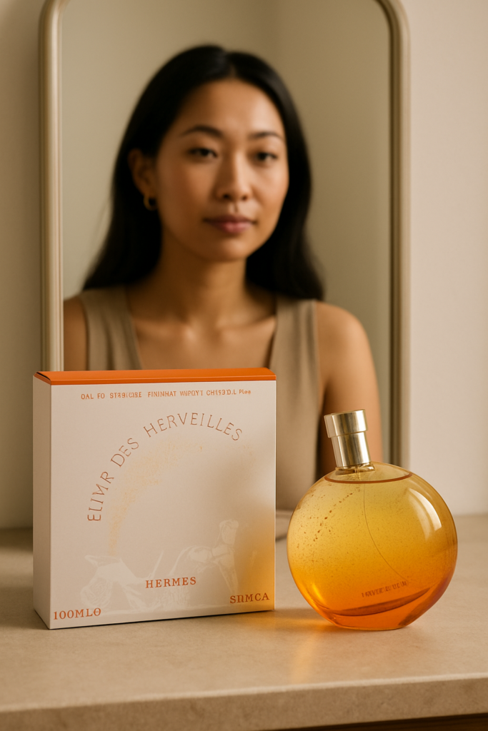 Hermes Elixir Des Merveilles EDP Spray 100ml - sfeerfoto kaptafel