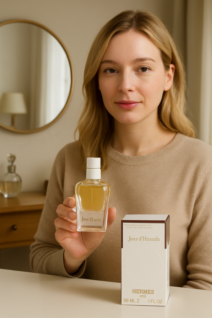 Hermes Jour D'Hermes EDP Spray 30ml - sfeerfoto in gebruik