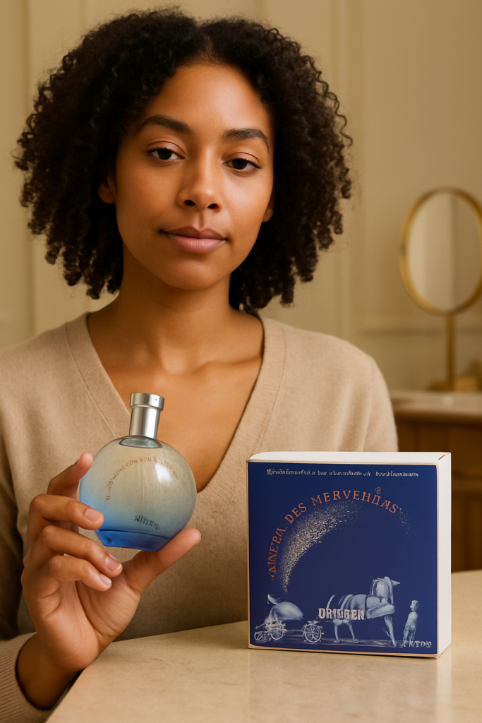 Hermes L'Ombre Des Merveilles EDP Spray 50ml - sfeerfoto in gebruik
