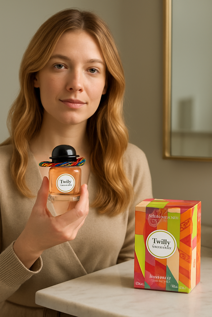 Hermes Twilly D'Hermes EDP Spray 85ml - sfeerfoto in gebruik