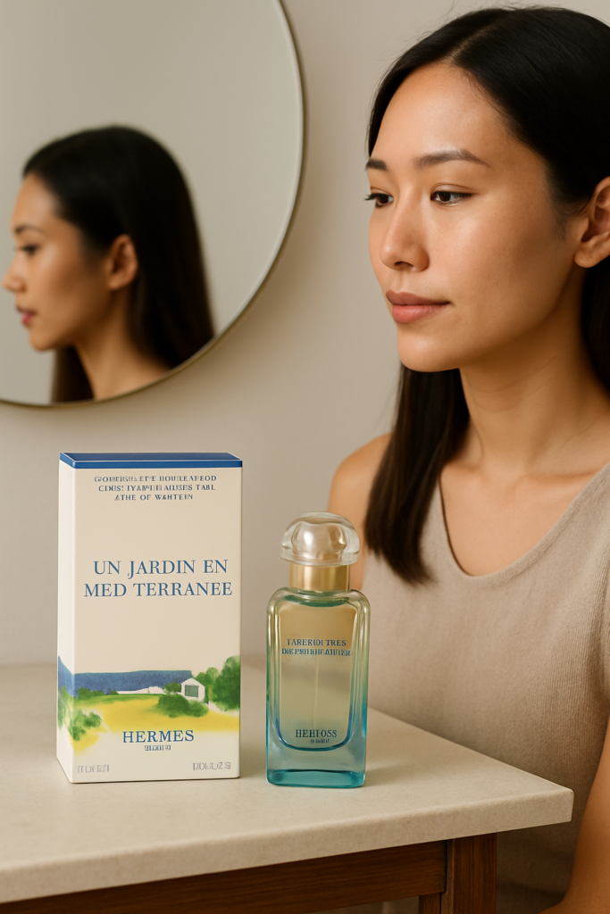 Hermes Un Jardin En Mediterranee EDT Spray 50ml - sfeerfoto kaptafel
