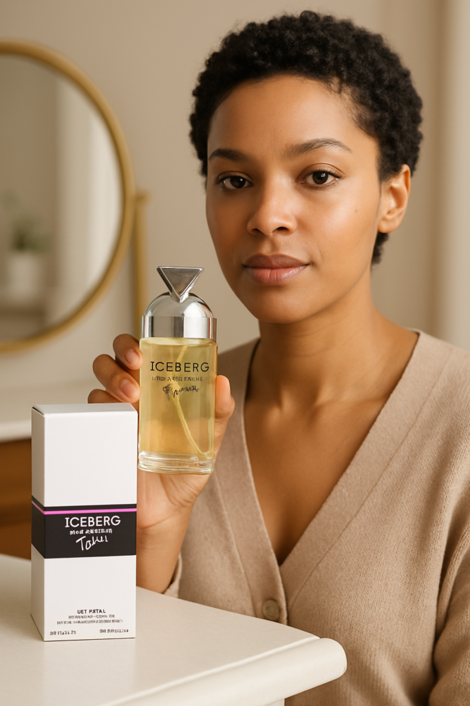 Iceberg Twice Pour Femme EDT Spray - sfeerfoto in gebruik