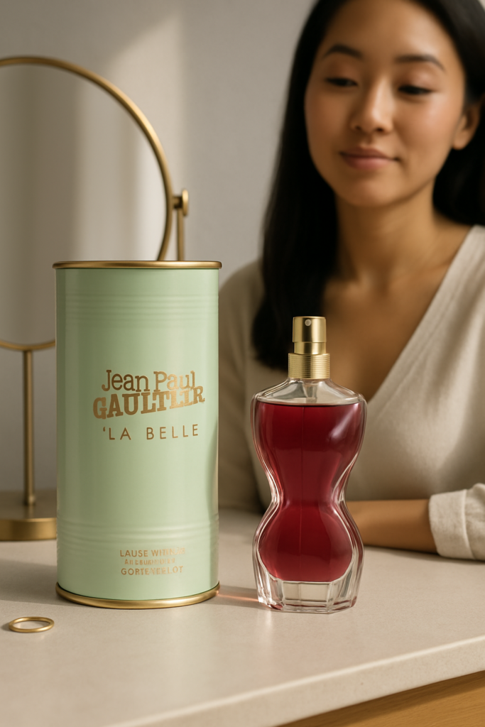 J.P. Gaultier La Belle EDP Spray 30ml - sfeerfoto kaptafel