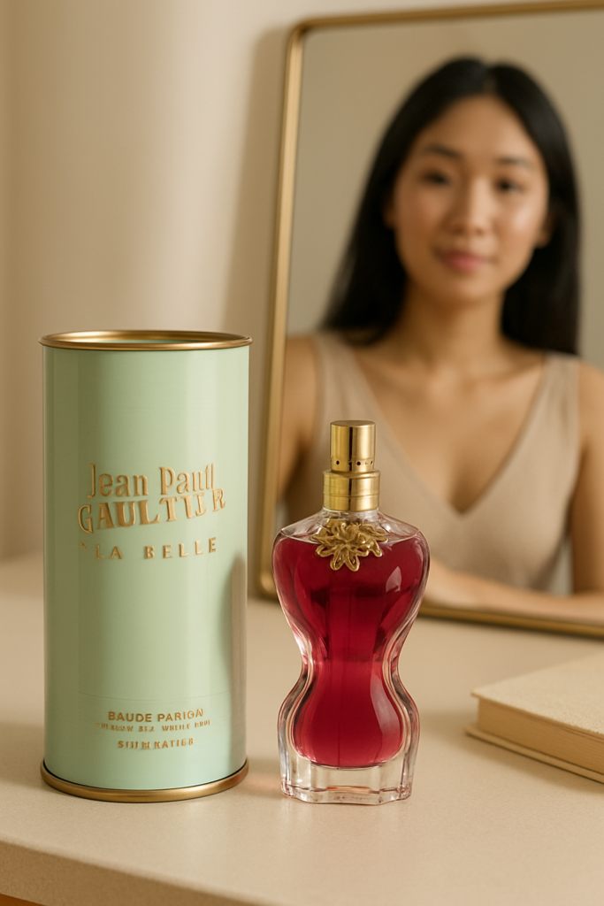 J.P. Gaultier La Belle EDP Spray 50ml - sfeerfoto kaptafel