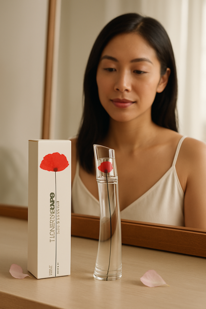Kenzo Flower By Kenzo Light EDT Spray - sfeerfoto kaptafel
