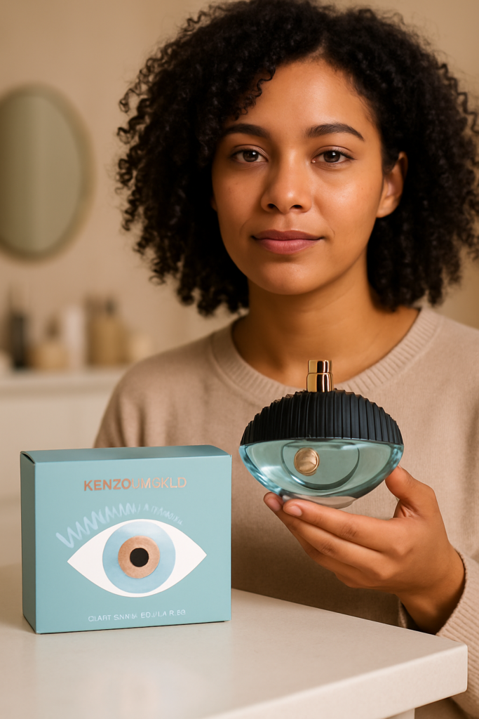 Kenzo World EDP Spray 50ml - sfeerfoto in gebruik
