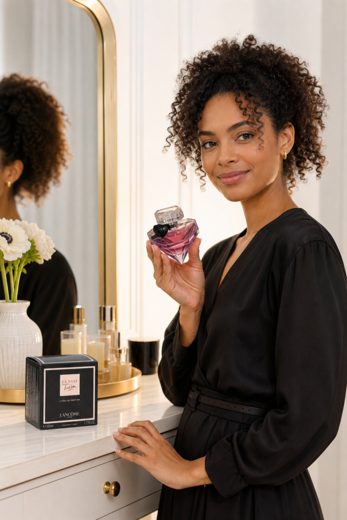 Lancome La Nuit Tresor EDP Spray 50ml - sfeerfoto in gebruik