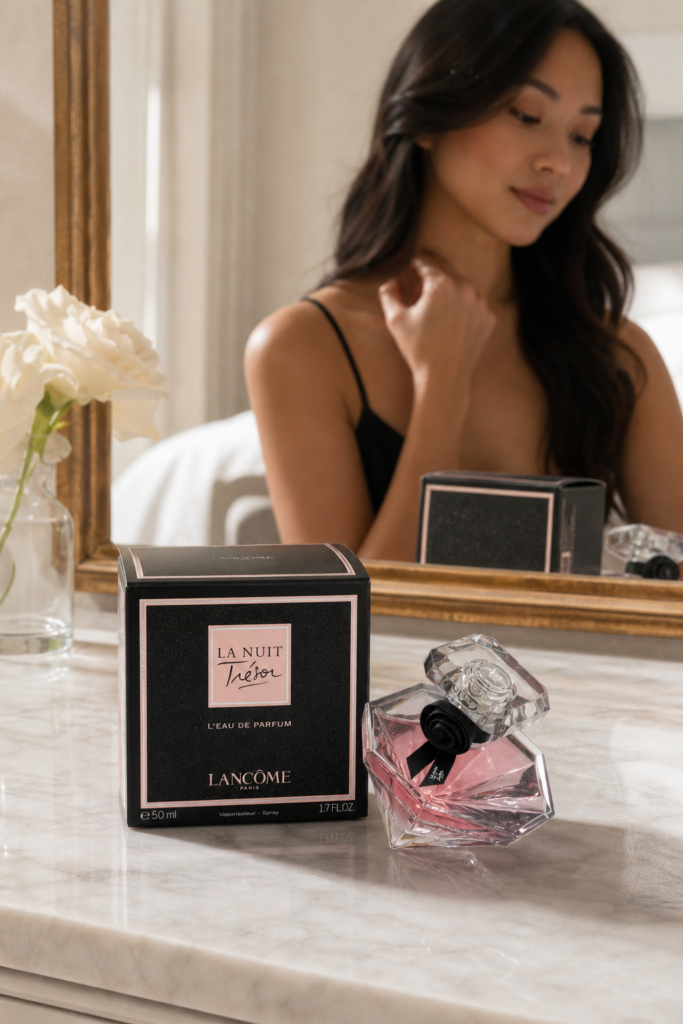 Lancome La Nuit Tresor EDP Spray 50ml - sfeerfoto kaptafel