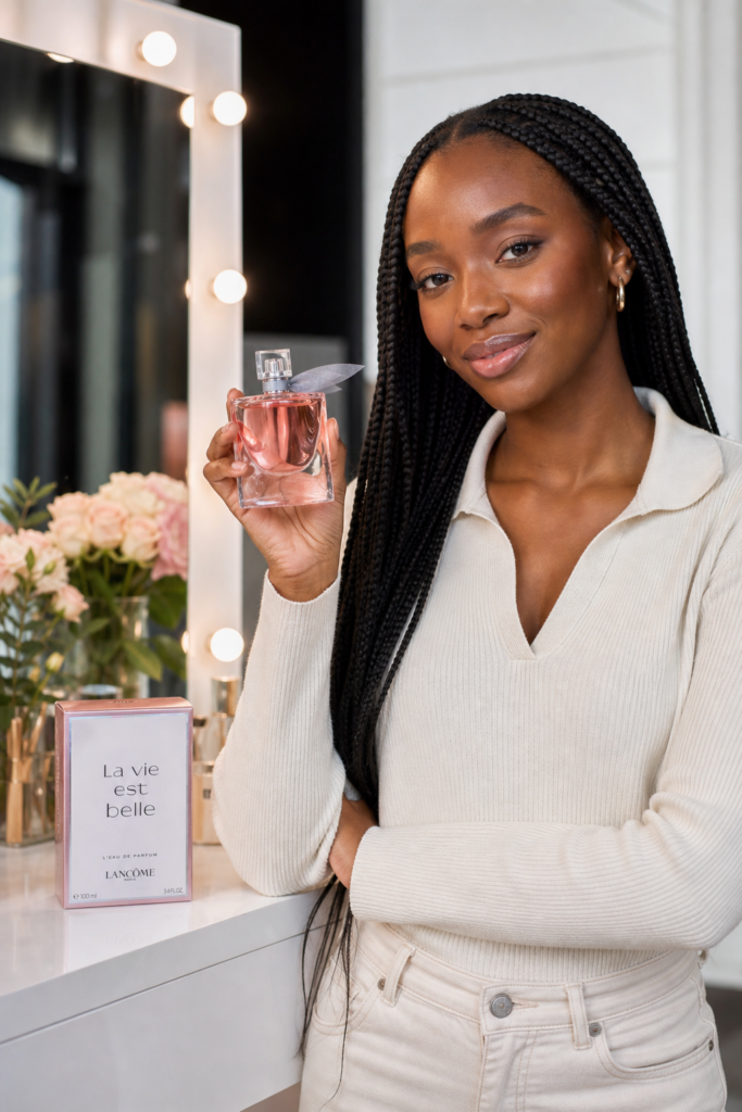 Lancome La Vie Est Belle Eau de parfum 100ml - sfeerfoto in gebruik