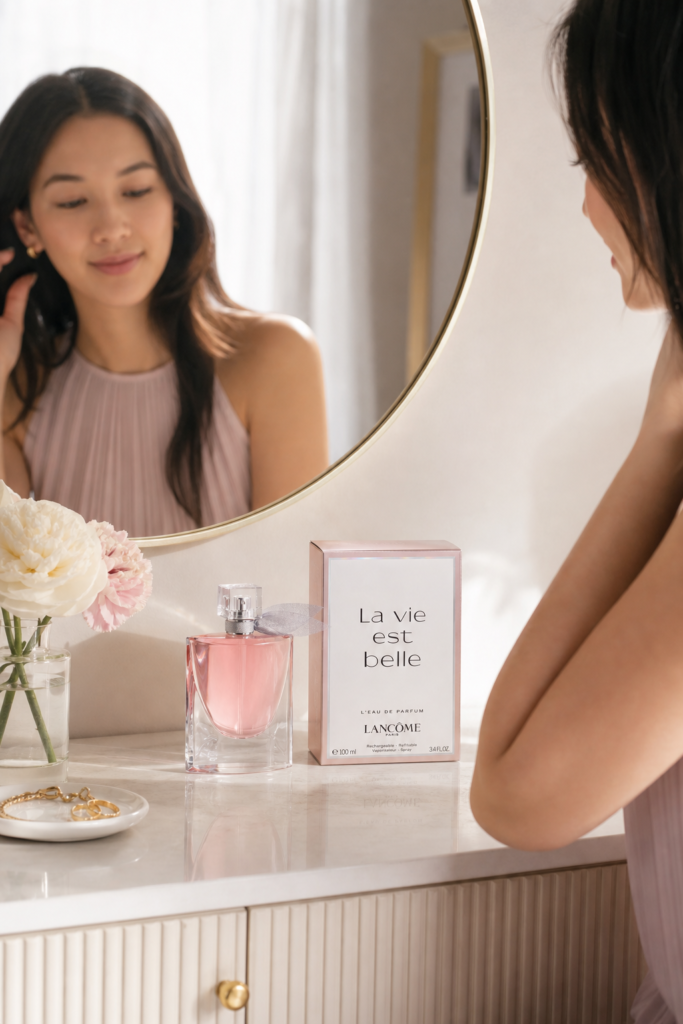 Lancome La Vie Est Belle Eau de parfum 100ml - sfeerfoto kaptafel
