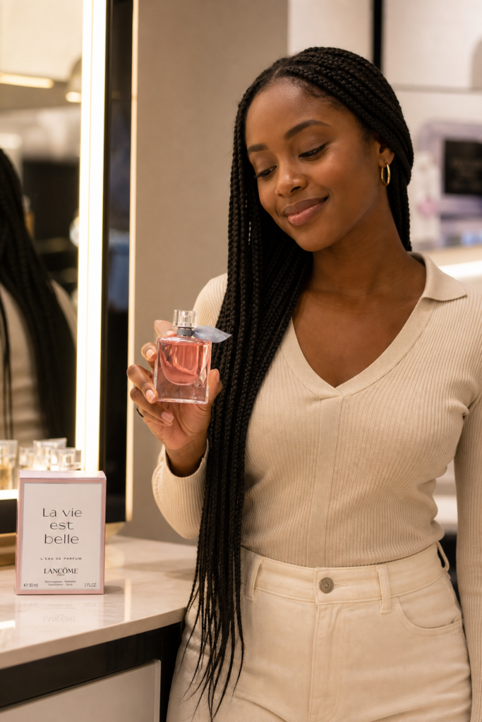 Lancome La Vie Est Belle Eau de parfum 30ml - sfeerfoto in gebruik