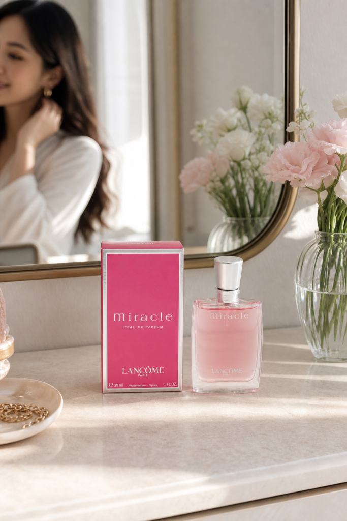 Lancome Miracle Femme EDP Spray 30ml - sfeerfoto kaptafel