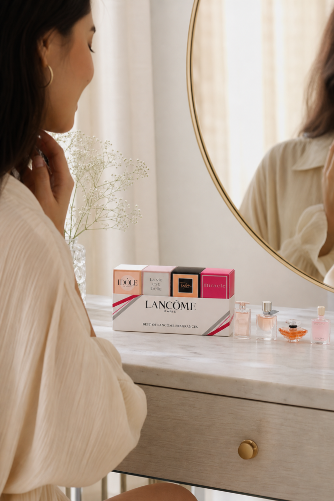 Lancome The Best Of Lancome Fragrances - sfeerfoto kaptafel