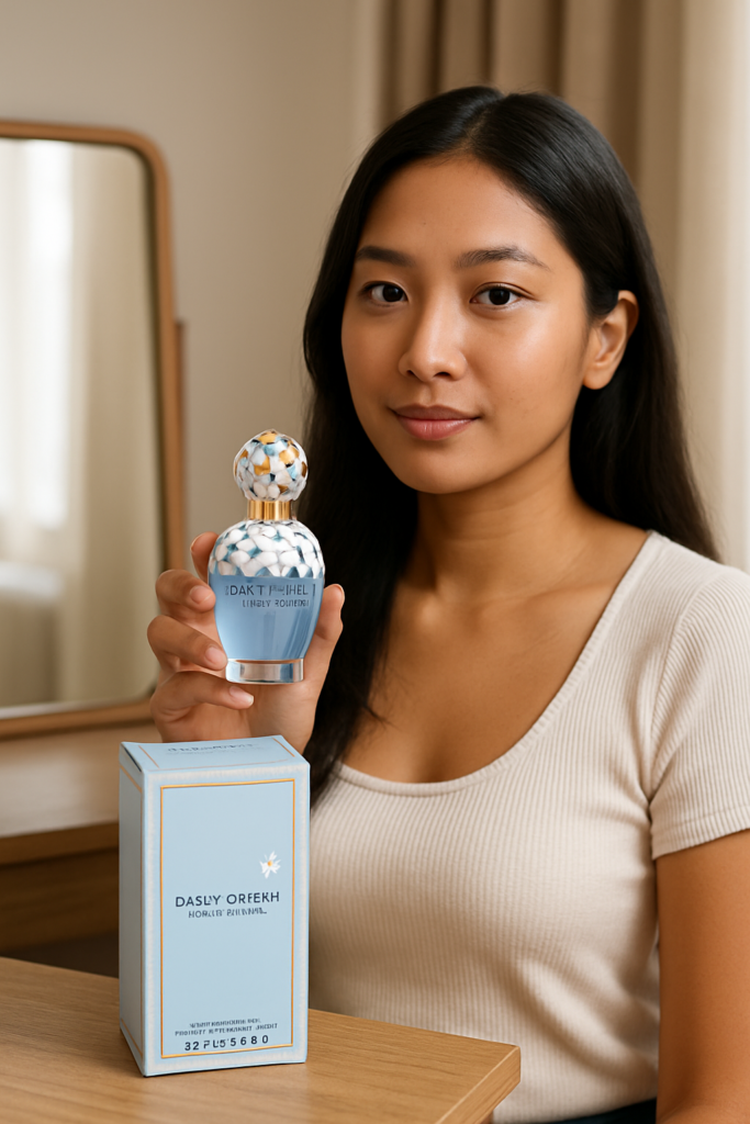 Marc Jacobs Daisy Dream EDT Spray 100ml - sfeerfoto in gebruik