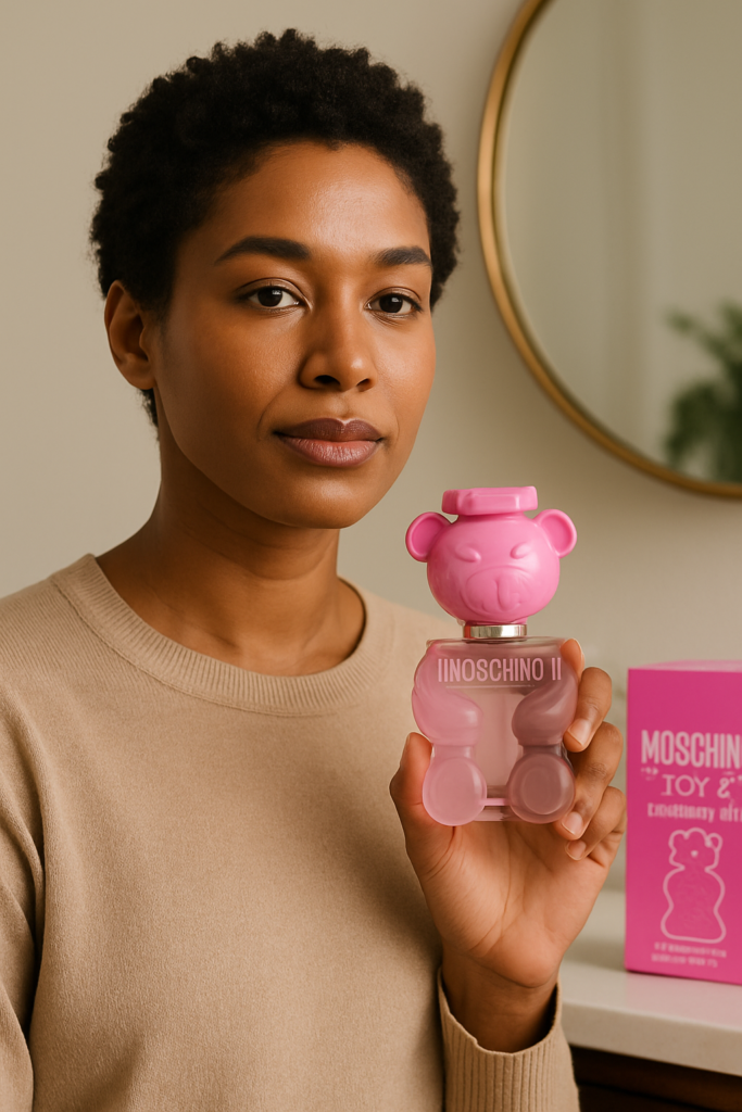 Moschino Toy 2 Bubble Gum EDT Spray 50ml - sfeerfoto in gebruik