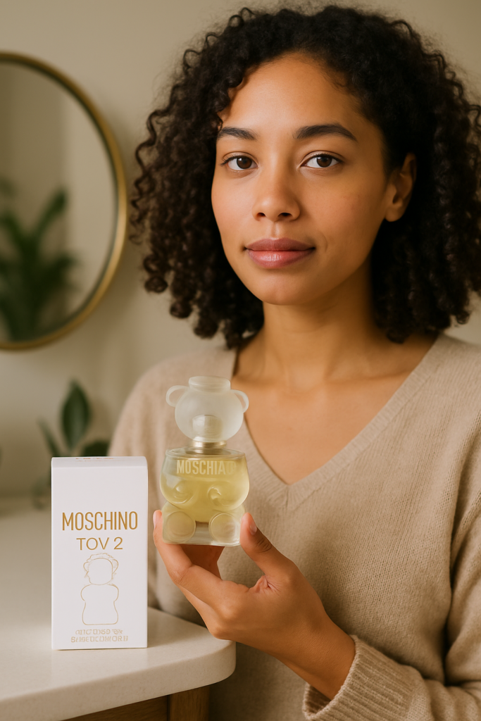 Moschino Toy 2 EDP Spray 50ml - sfeerfoto in gebruik