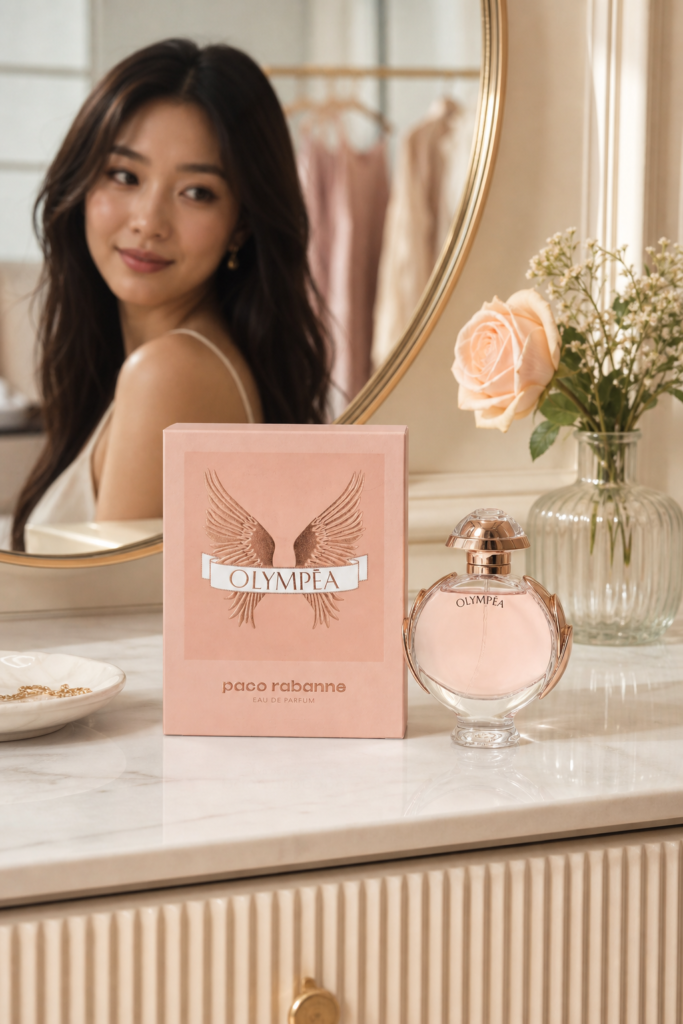 Paco Rabanne Olympea Eau de parfum - sfeerfoto kaptafel