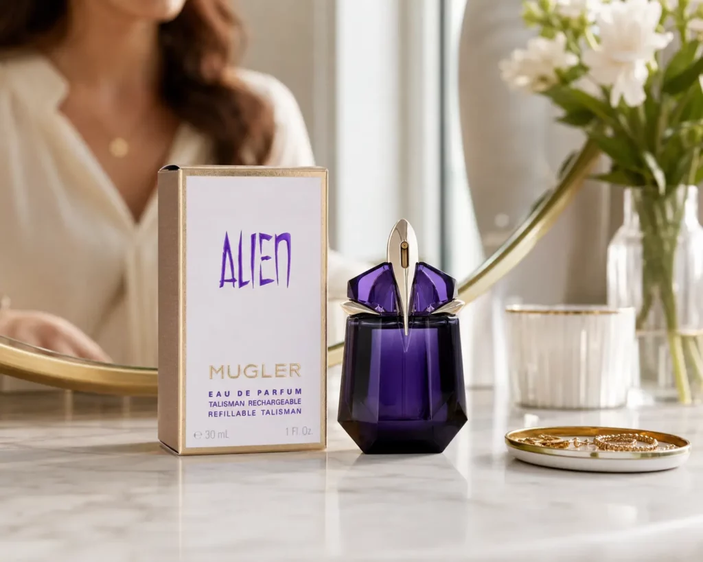 Thierry Mugler Alien Edp Spray Refillable - sfeerfoto kaptafel