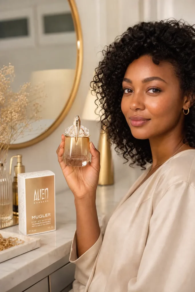 Thierry Mugler Alien Goddess Edp Spray - sfeerfoto in gebruik