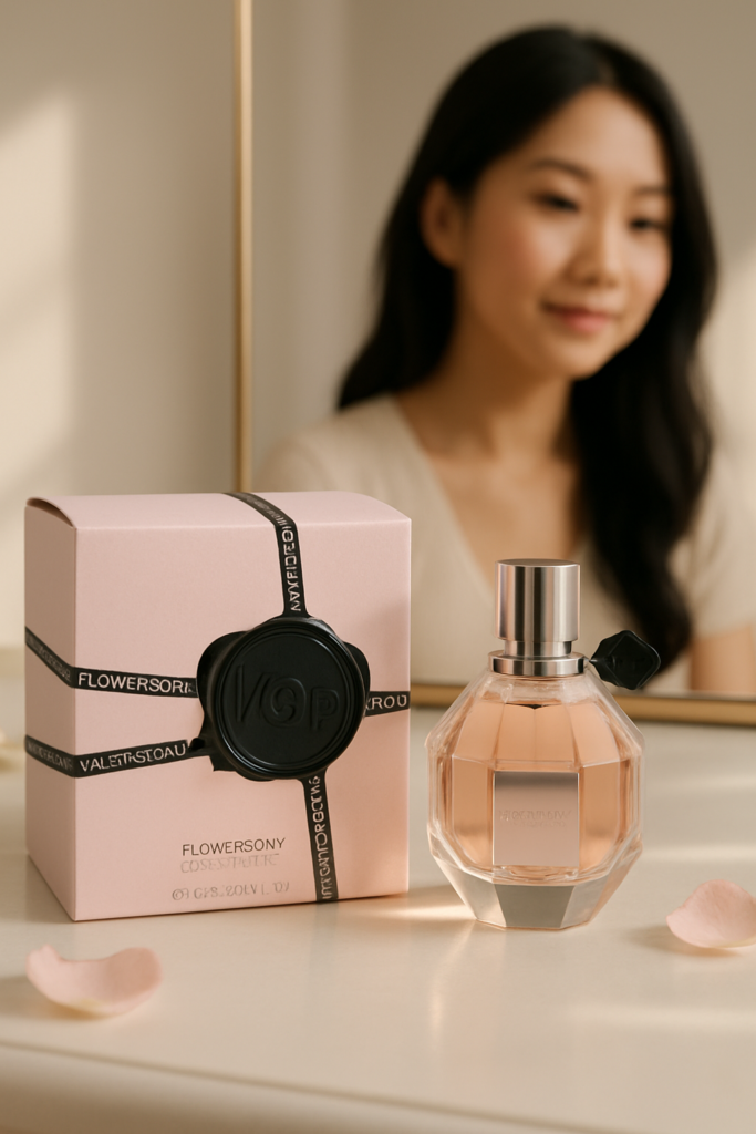 Viktor & Rolf Viktor & Rolf Flowerbomb EDP Spray 100ml - sfeerfoto kaptafel