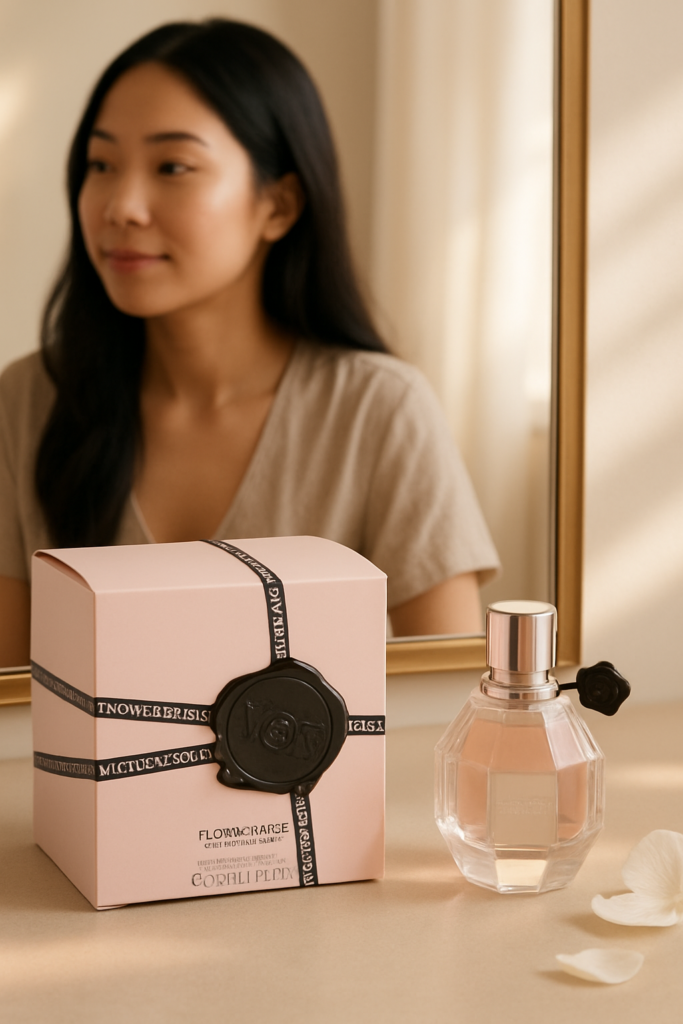 Viktor & Rolf Viktor & Rolf Flowerbomb EDP Spray 30ml - sfeerfoto kaptafel