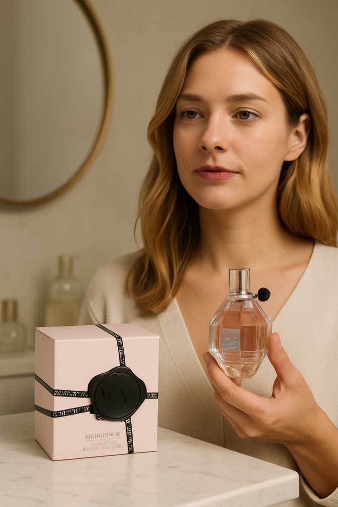Viktor & Rolf Viktor & Rolf Flowerbomb EDP Spray 50ml - sfeerfoto in gebruik