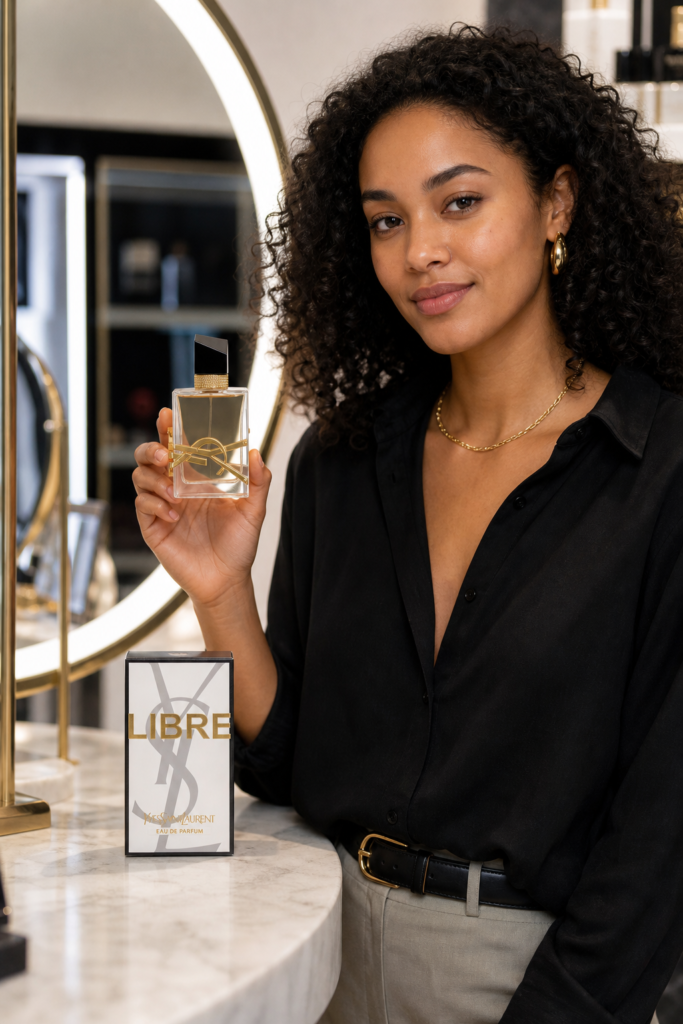 Yves Saint Laurent Libre Eau de parfum Refillable - sfeerfoto in gebruik