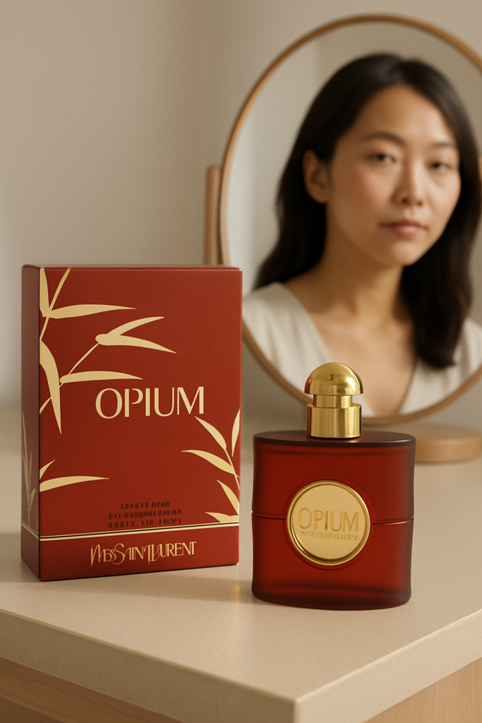 Yves Saint Laurent Opium Pour Femme Eau de toillette 50ml - sfeerfoto kaptafel