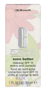 Clinique Even Better foundation SPF15 CN 58 Honey 30 ml - foundation