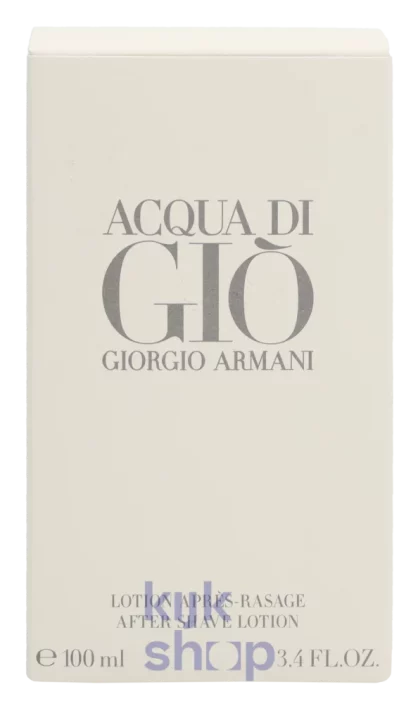 Armani Acqua Di Gio Pour Homme After Shave Lotion Armani