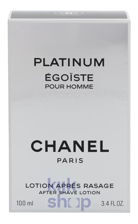 Chanel Platinum Egoiste Pour Homme After Shave Lotion Chanel