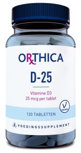 Vitamine D-25 Orthica 120tb