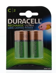 Rechargeable C HR14 Duracell 2st
