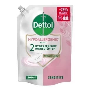 Refill handzeep sensitive Dettol 500ml