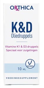 Vitamine K & D zuigeling Orthica 10ml