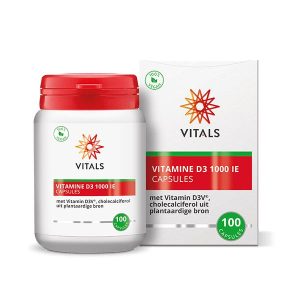 Vitamine D3 1000IE Vitals 100ca