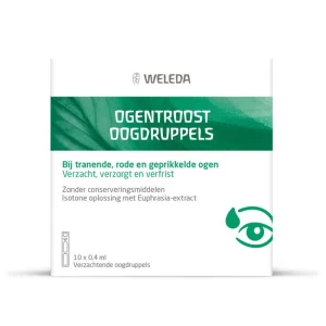 Ogentroost oogdruppels ampullen Weleda 10st
