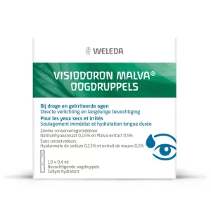 Visiodoron malva oogdruppels 0.4 ml Weleda 10amp