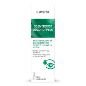 Ogentroost oogdruppels Weleda 10ml