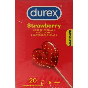 Condooms sexy strawberry Durex 20st